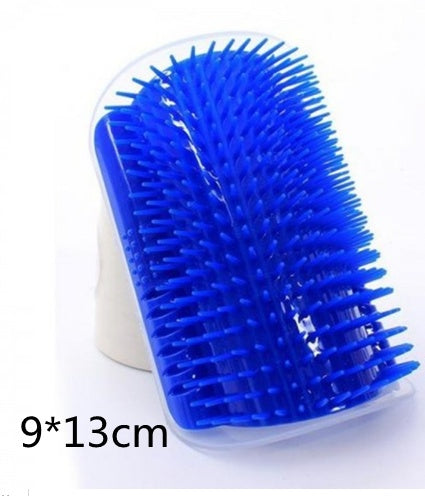 Cat Self - Grooming Brush Pet Wall Rubbing Device - 0 - CJ - Blue9X13cm - CJJJCWMY00001 - Blue9X13cm