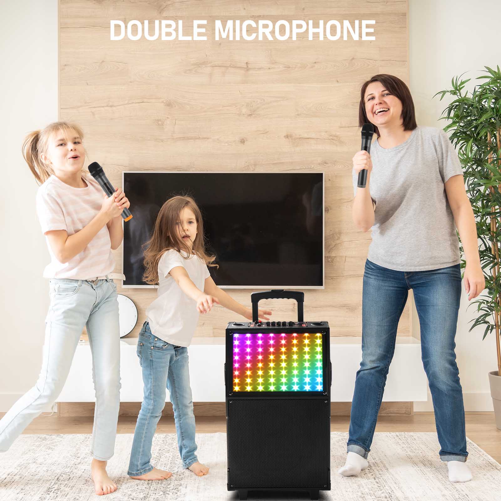 12in 60W LED Spectrum Light Bluetooth Remote Control Rod Speaker - 5 - CJ