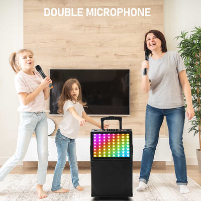 12in 60W LED Spectrum Light Bluetooth Remote Control Rod Speaker - 5 - CJ