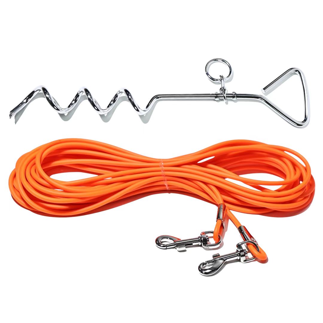 Ground Stake Fixed Dog Leash Allows Your Beloved Dog To Play More Freely - 5 - CJ