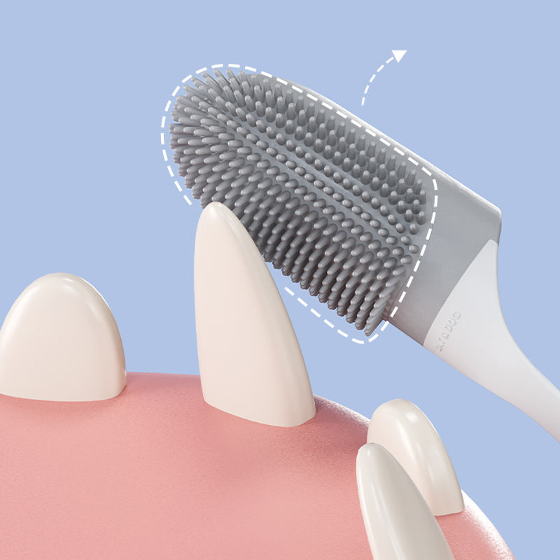 Dog Tooth Cleaning Brush Care Finger Wrap Cat Dog Oral Cleaning Toothbrush Tool Silicone Dog Cat Finger Toothbrush Supplies Pet Products - 5 - CJ