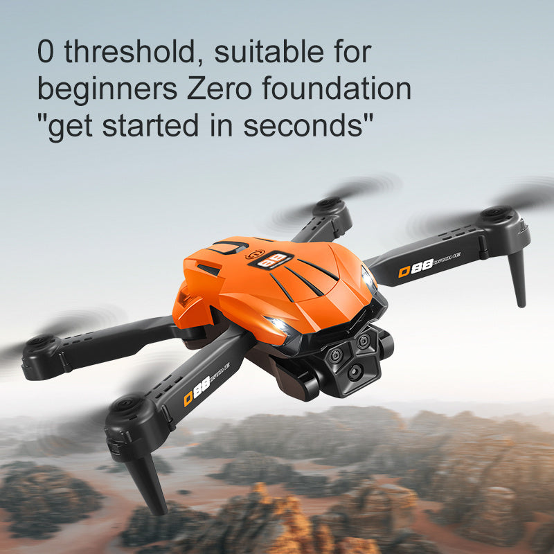 D88 Fixed-Altitude Stroboscopic Dual-Camera Drone