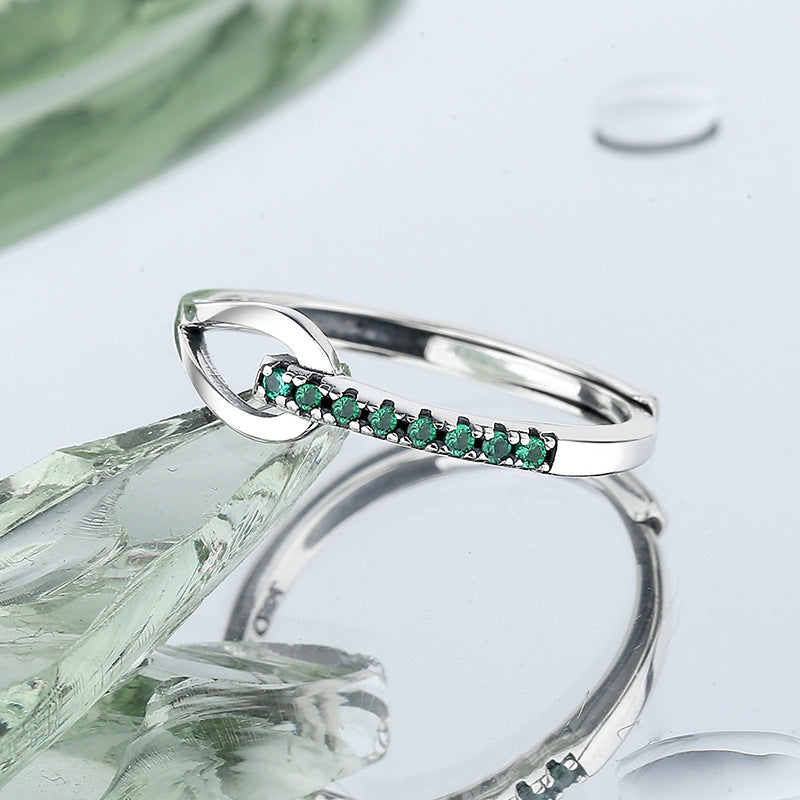 925 Sterling Silver Love Irregular Ring, Simple And Fashionable Design For Female Minority - 4 - https://x.com/titan_prim62775J