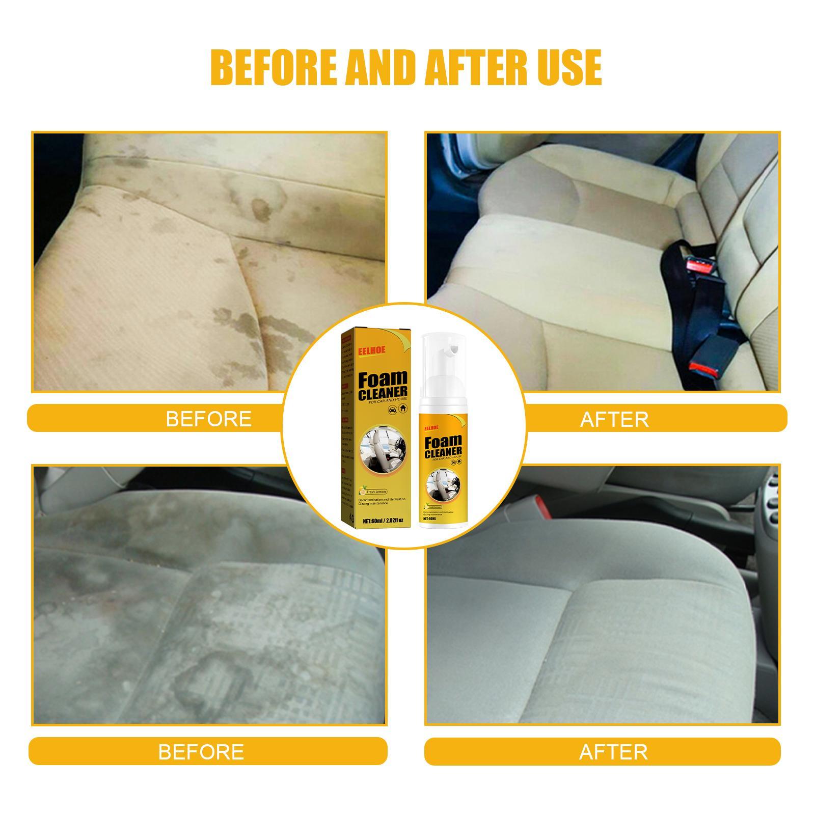 Yierhou Car Steering Wheel Foam Cleaner Leather Seat Cleaner Multi - purpose Interior Cleaner - 5 - CJ