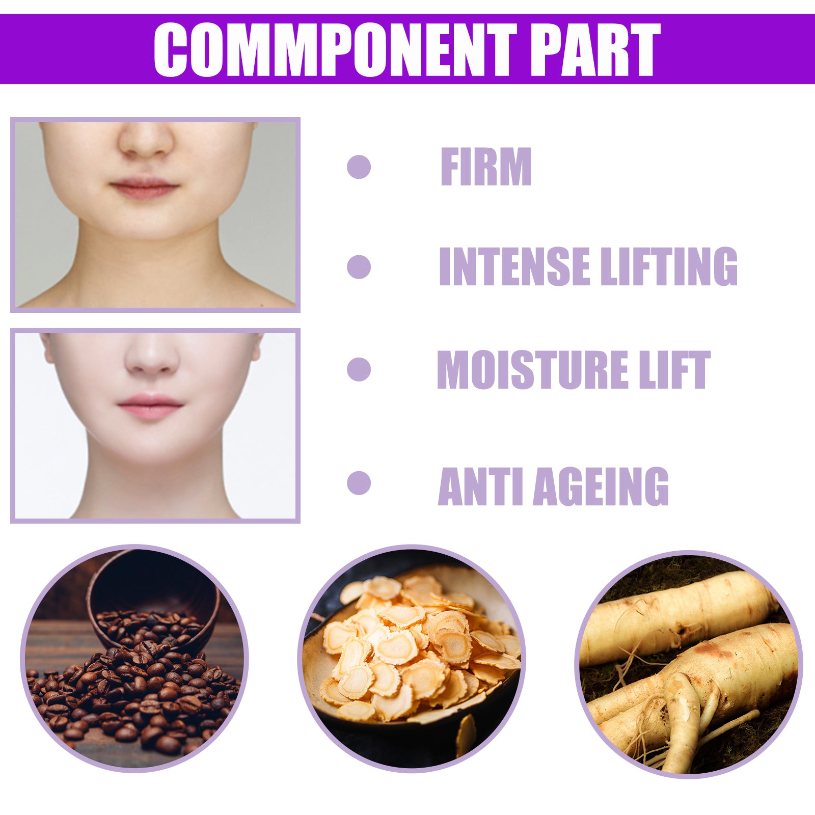 Aysuing V Face Firming Cream Tightening Contour Firming Lifting Chin Sagging Face Skin Massage Cream - 5 - CJ