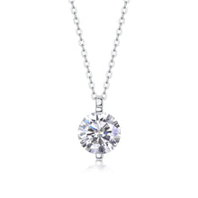 1Time Lasts - A Fashionable And Luxurious Diamond Jewelry Pendant Set With 2 - carat, 3 - carat And 5 - carat Moissan Diamonds, S925 Sterling Silver And Platinum Plating Prohibit TikTok sales - 5 - cj