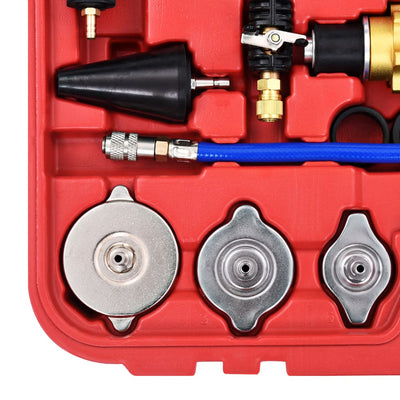 28 - piece pressure tester for cooling system & radiator cap - 5 - CJ