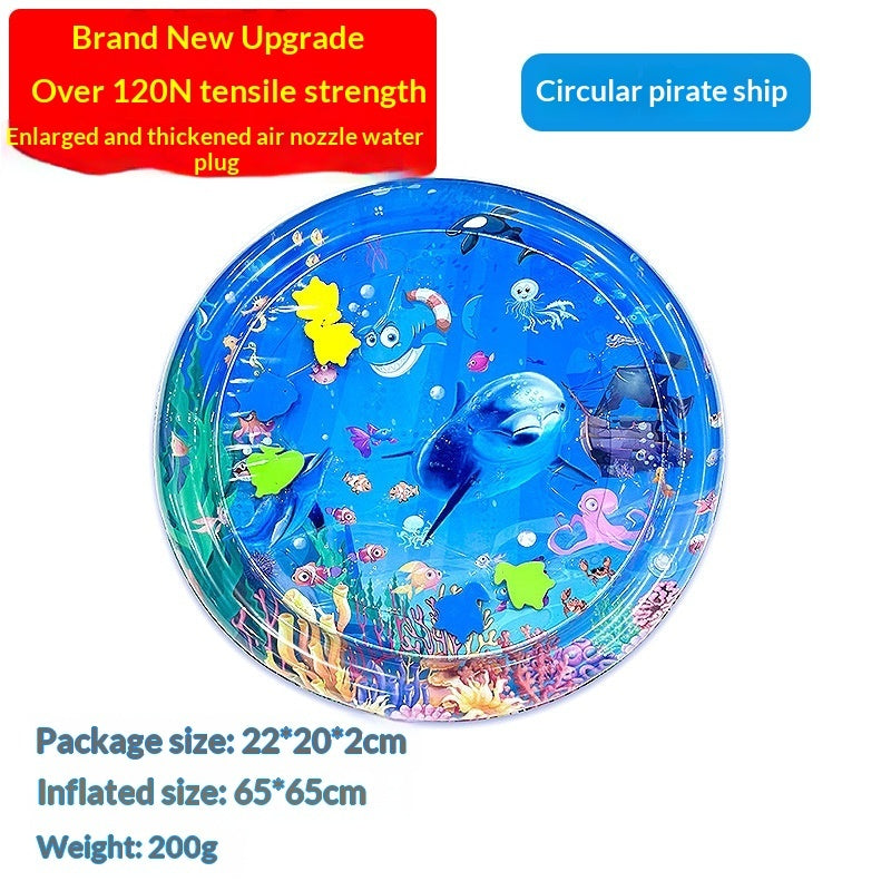 Extra Large Thick Ocean Fish Crawling Water Mat Toy Pet Cushion - 0 - CJ
