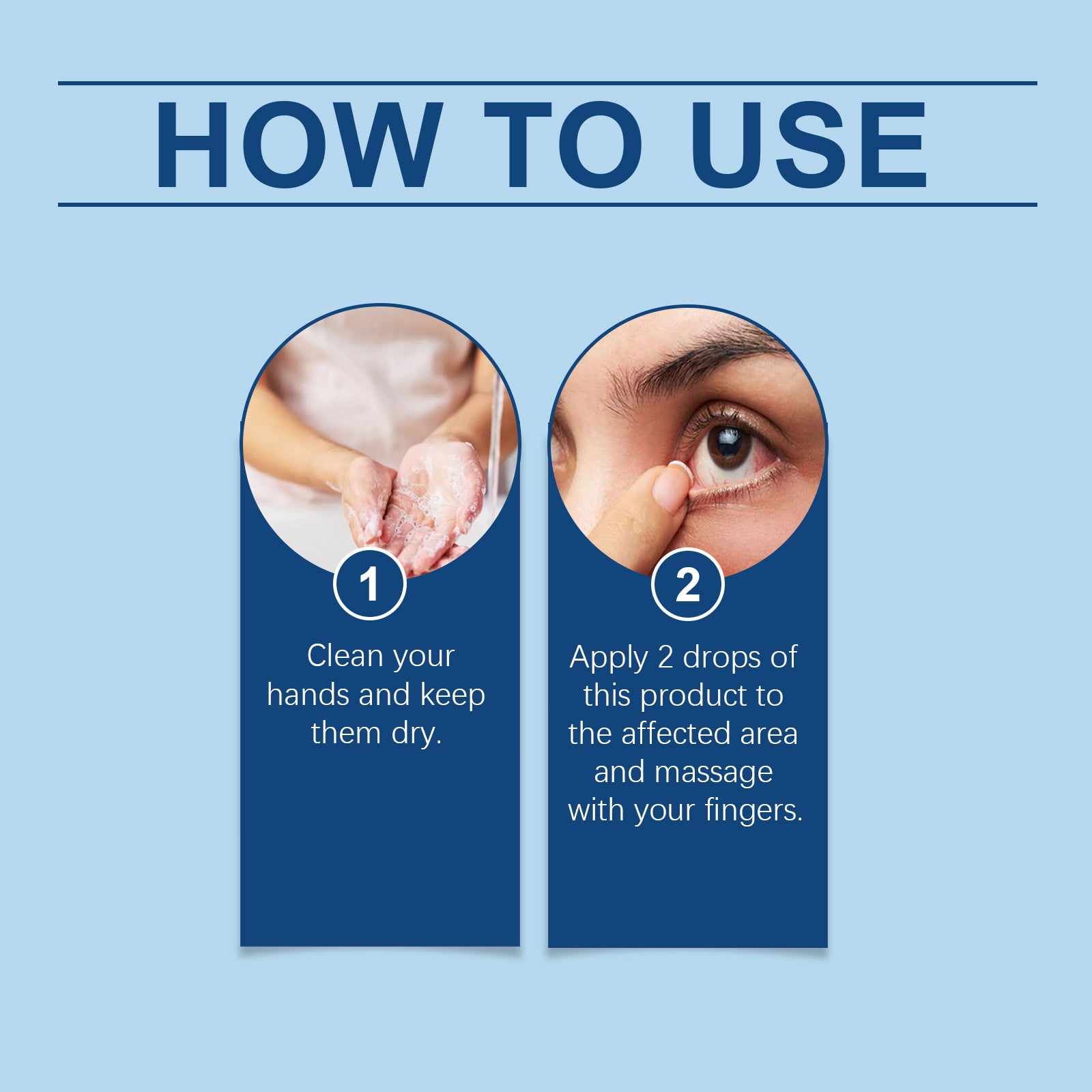 OUHOE Eye Care Drops Gently Nourish And Moisturize The Skin Around The Eyes. Portable Daily Eye Care Drops - 5 - CJ