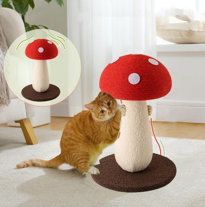 Large Size Cat Scratching Board, 23.6 Inch L Shape Cat Scratching Pad Wall Mounted, Cat Scratching Board With Ball Toy For Indoor Cats To Play - 5 - cjdroshippping