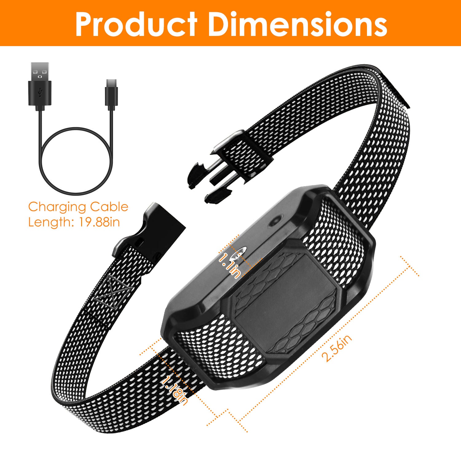 1Pc Citronella Bark Collar For Dogs Spray Bark Collar Anti Barking Control For Small Medium Large Dogs IP65 Waterproof No Electric Shocks - 5 - CJ