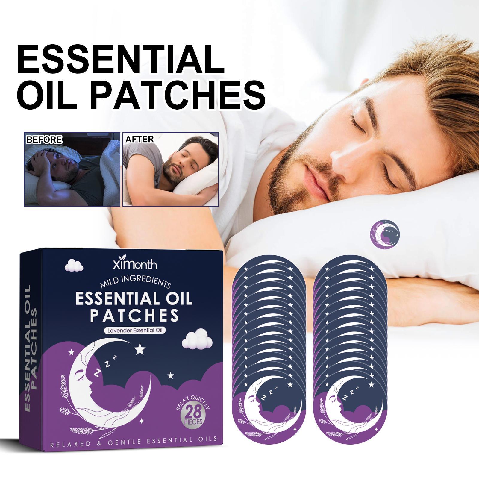 Essential Oil Goodnight Patch, Help You Sleep And Relieve Stress, Fatigue And Discomfort - 5 - CJ