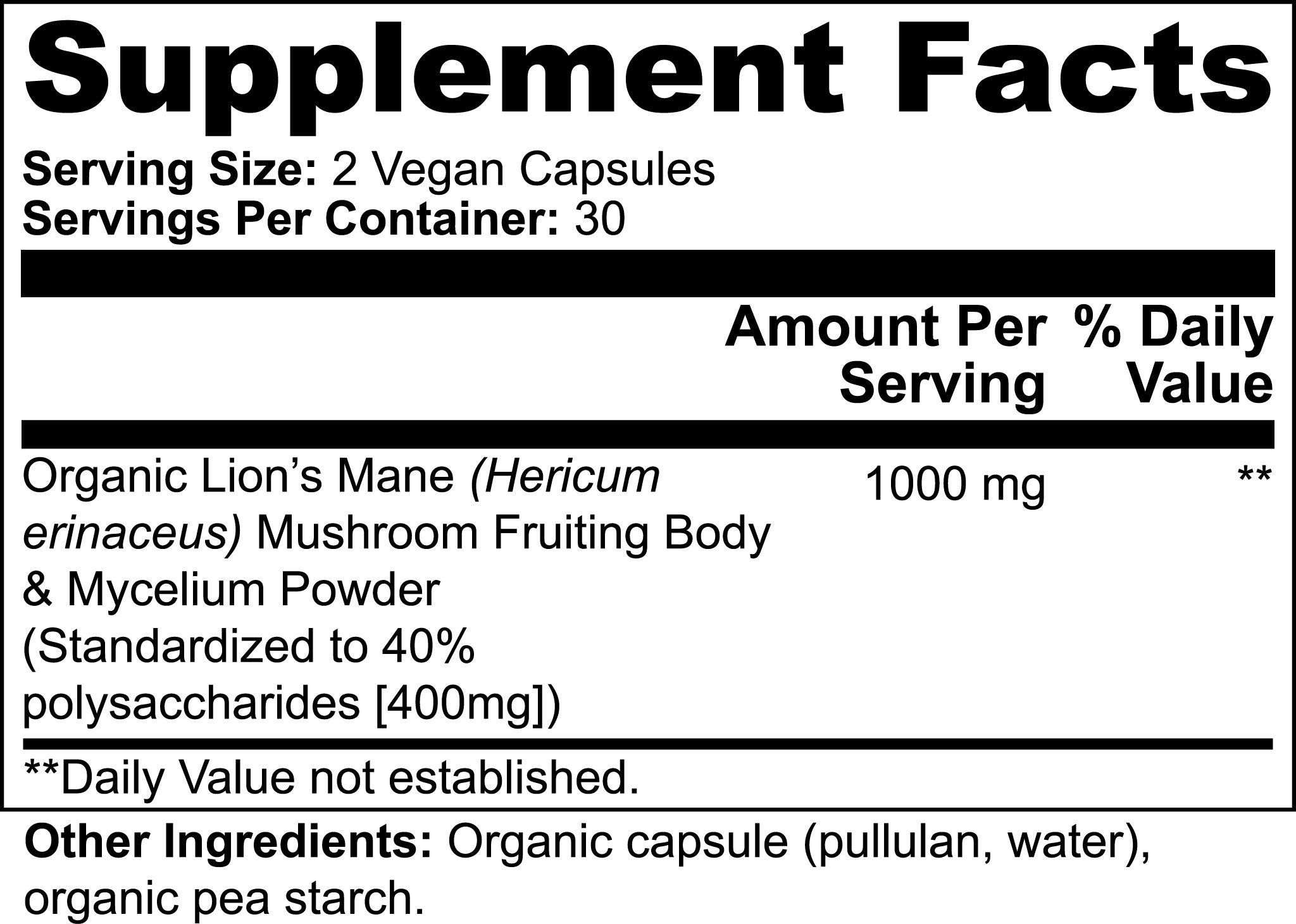 Lions Mane Mushroom Supplement Cognitive Support, Focus, Mood Boost, And Recovery For Athletes - 5 - CJ