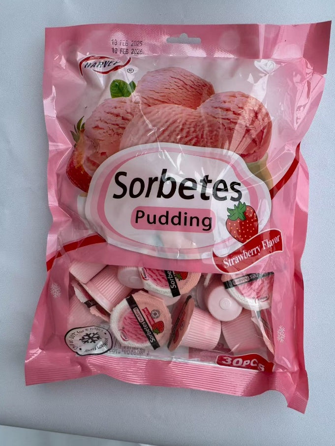 Sorbetes Pudding Jelly Strawberry - Mango Flavor Snack Dessert - 5 - CJ