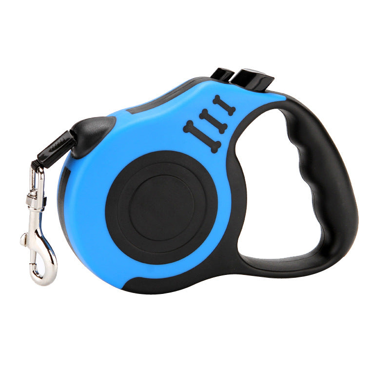 Pet Automatic Telescopic Traction Rope - 0 - CJ - blue - 3m - CJJJCWGY00481 - blue - 3m