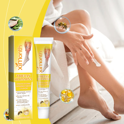 Ximonth Leg Treatment Cream Daily Gentle Relief Leg Discomfort Leg Massage Treatment Cream - 5 - CJ
