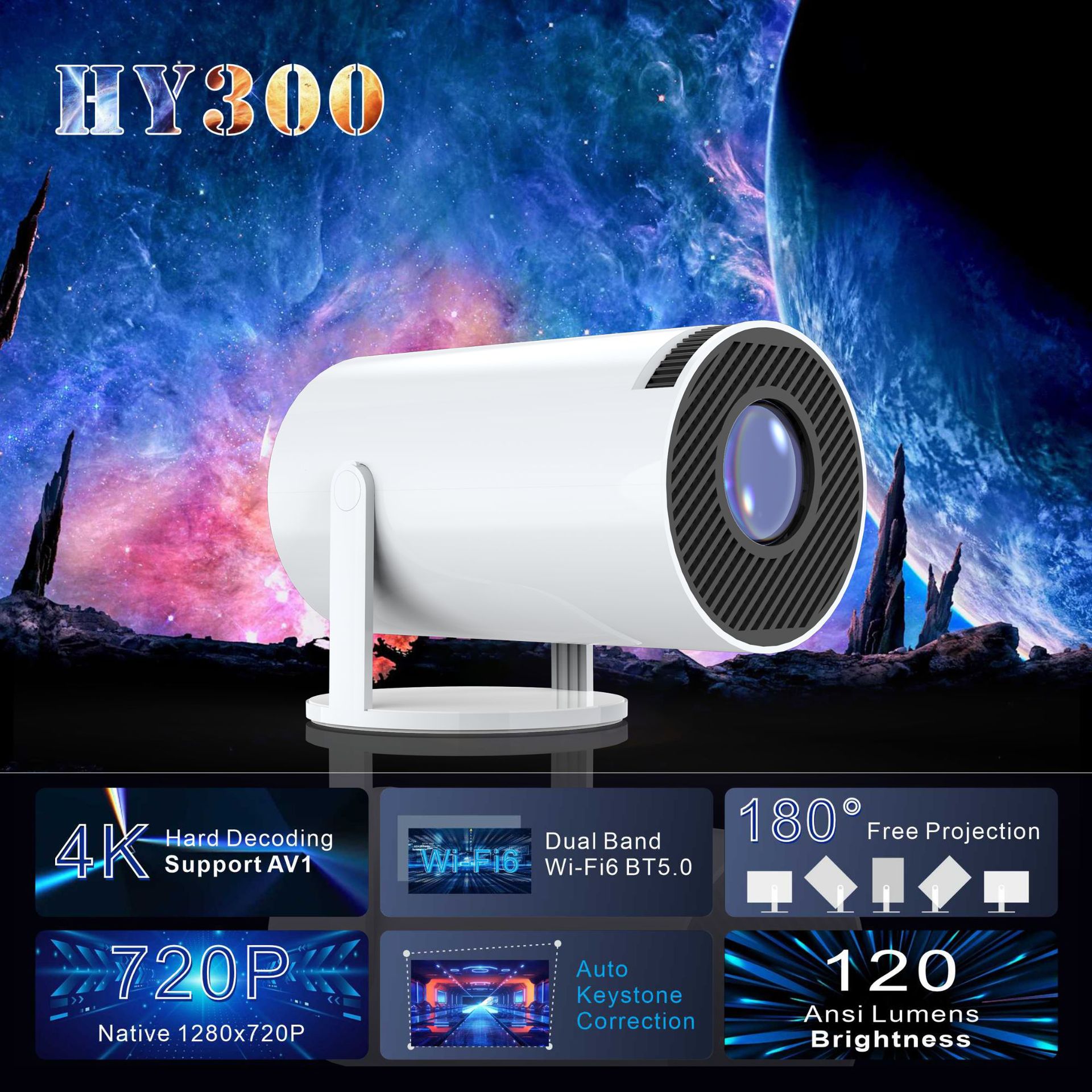 Portable Smart Projector - 5 - CJ