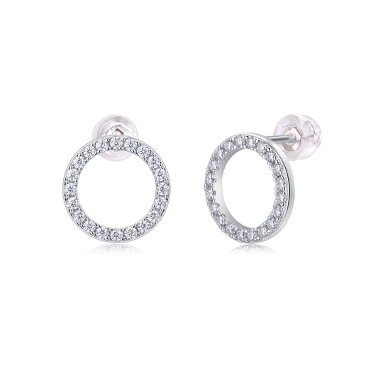 1Explore Diamond Set Moissanite Silver Earrings Luxury Fashion Diamond Earring Stud Earrings Prohibit TikTok sales - 5 - cjdropshipping