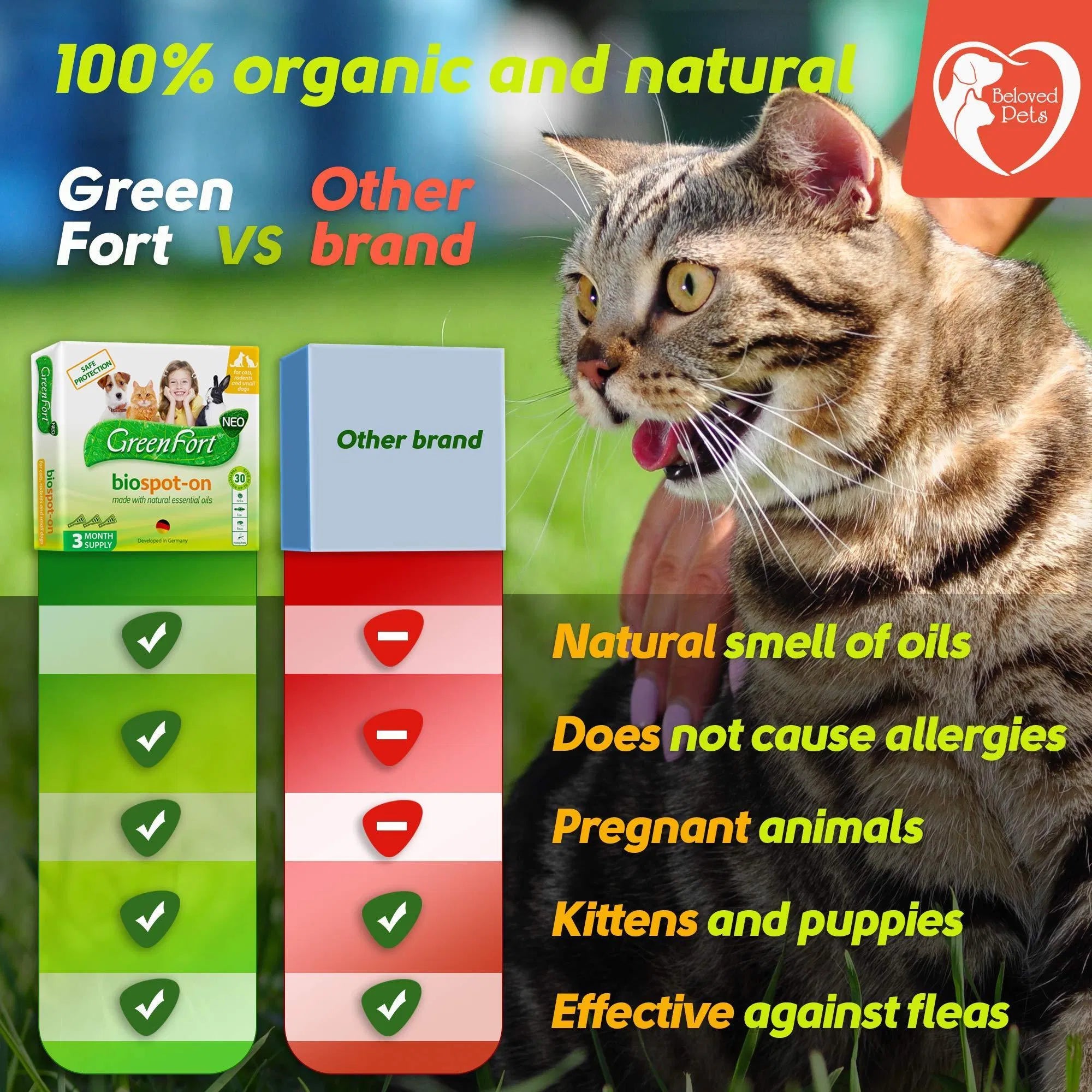 Flea And Tick Prevention For Dogs Cats Rabbits Natural Flea Treatment Home Pest Control Topical Flea Mosquito Repellent For Puppy Kitten 3 Drops For Small And Large Pet - 5 - CJ