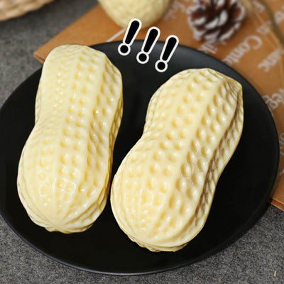 Funny Pet Dog Squeaky Toys For Small Middle Dogs Bite Resistant Puppy Cat Dogs Toys Pets Rubber Peanut Clean Tooth Chew Toy - 5 - CJ