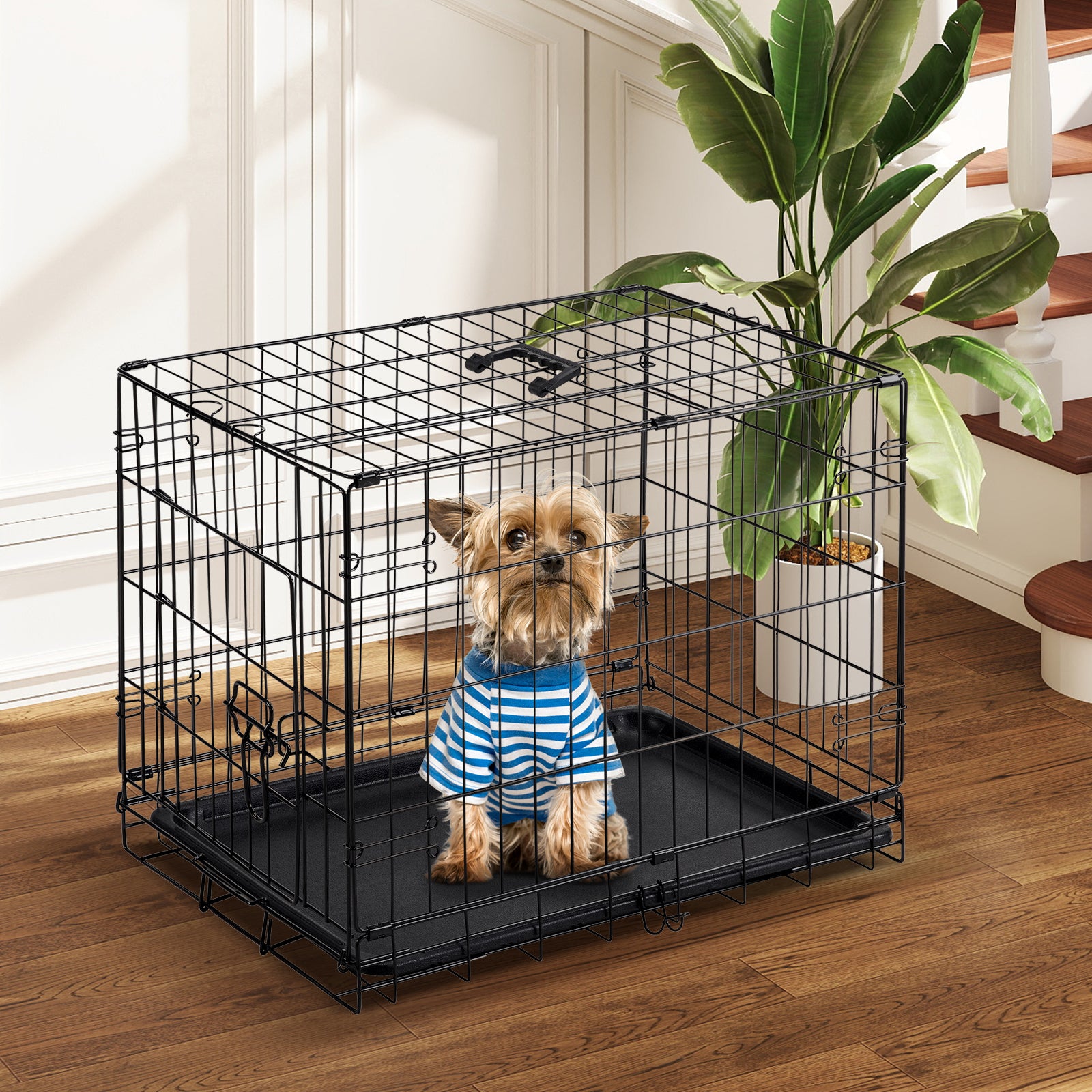 24 - 30 Inch Single Door Dog Cage - 5 - CJ