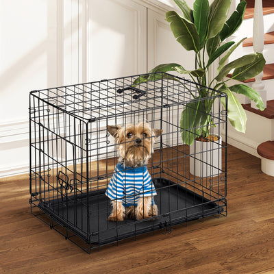 24 - 30 Inch Single Door Dog Cage - 5 - CJ