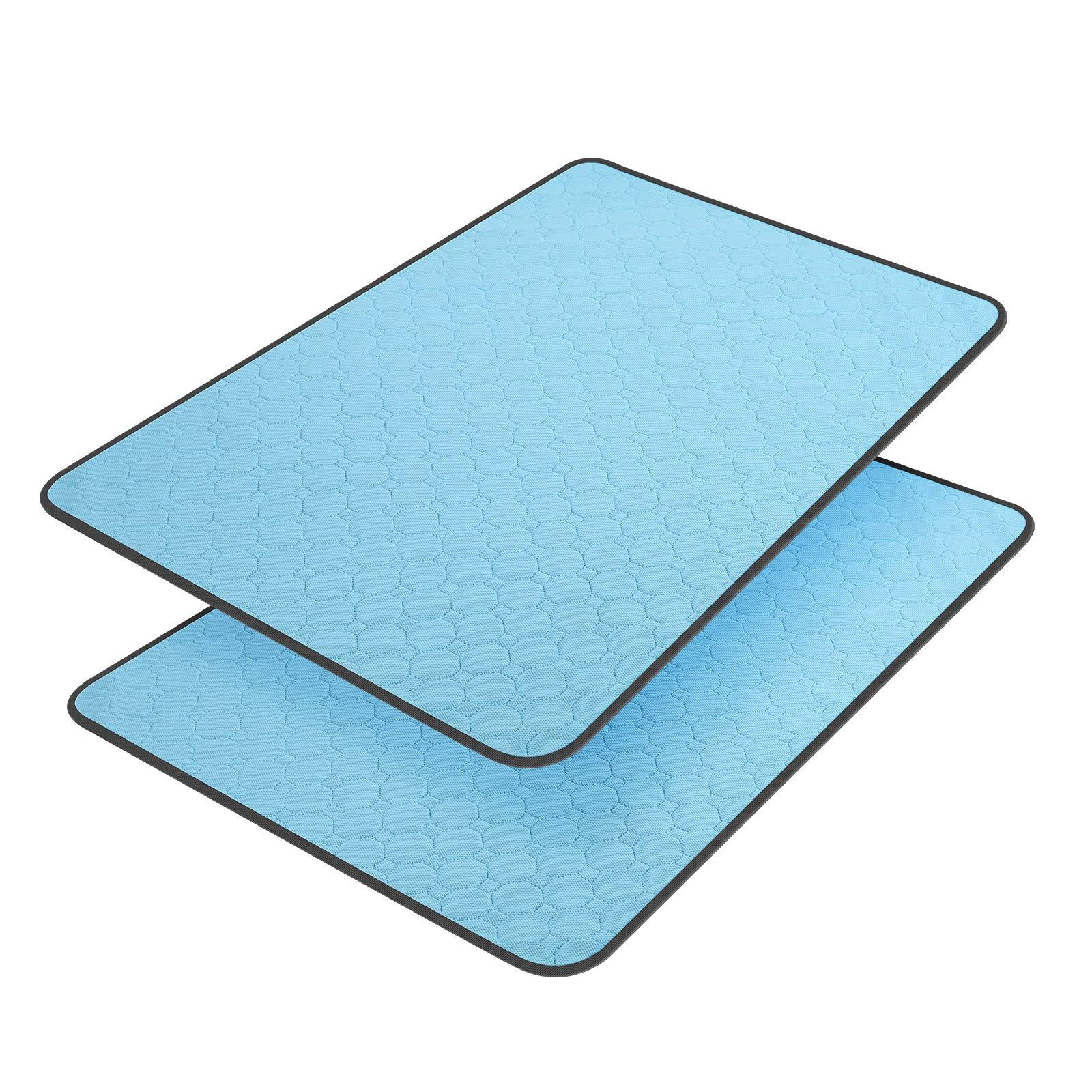 Washable Dog Urine Pad, Waterproof Toilet Training Mat For Dogs, 89.5 X 59.2 Cm - 34.5 In X 23 In, Washable Urine Pad Non - Slip Diaper Pad, For Puppies And Cats, 2 Packs - 5 - CJ
