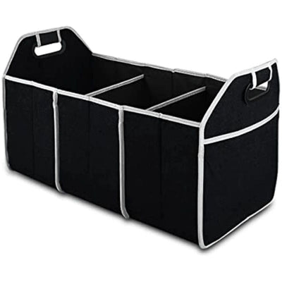 Car Multi - Pocket Trunk Organizer Large Capacity Folding Storage Bag Trunk Stowing And Tidying Trunk Organizer Car Accessories - 5 - CJ