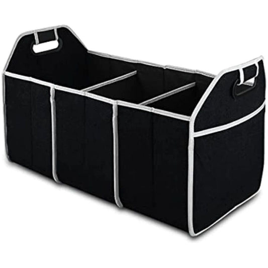 Car Multi - Pocket Trunk Organizer Large Capacity Folding Storage Bag Trunk Stowing And Tidying Trunk Organizer Car Accessories - 5 - CJ