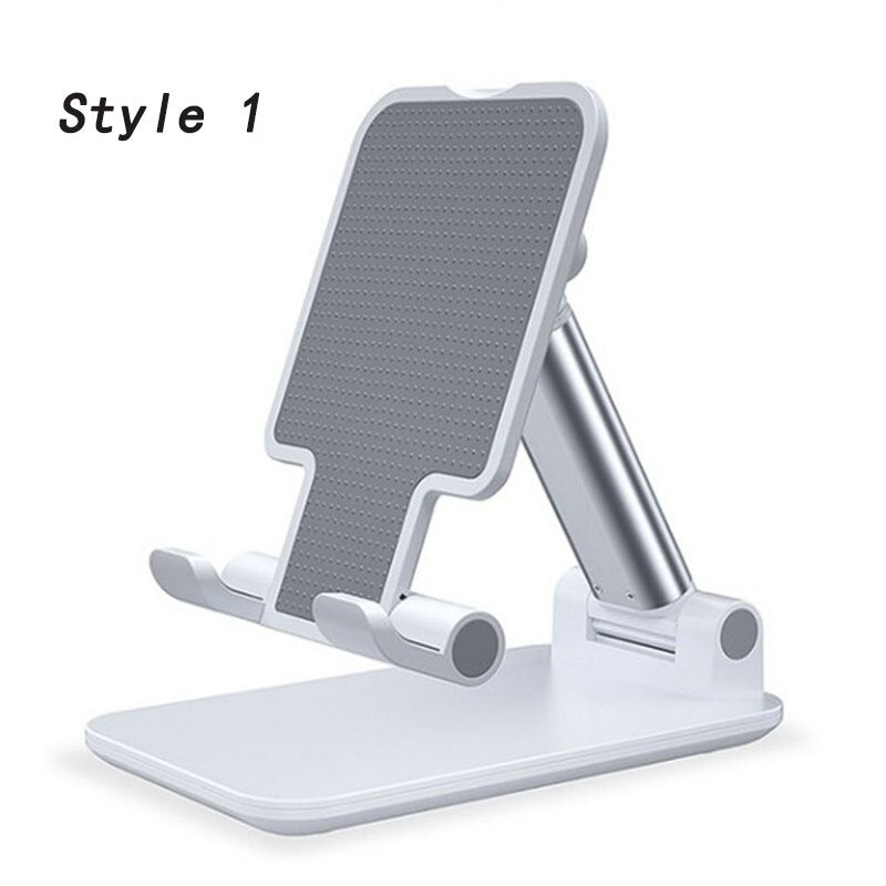 Metal Desktop Tablet Holder Table Cell Foldable Extend Support Desk Mobile Phone Holder Stand For iPhone iPad Adjustable - 5 - cjdropshipping