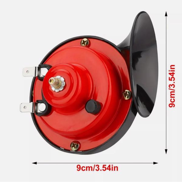 2PC 12V 300DB Super Speaker Train Air Horn Waterproof Motorcycle Car Truck SUV Boat - 5 - cjdropshipping