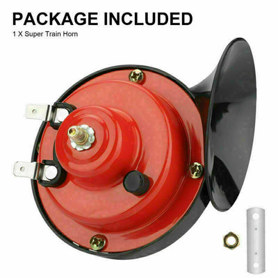 12V 300DB Super Loud Train Horn Waterproof For Motorcycle Car Truck SUV Boat US - 5 - cjdropshipping