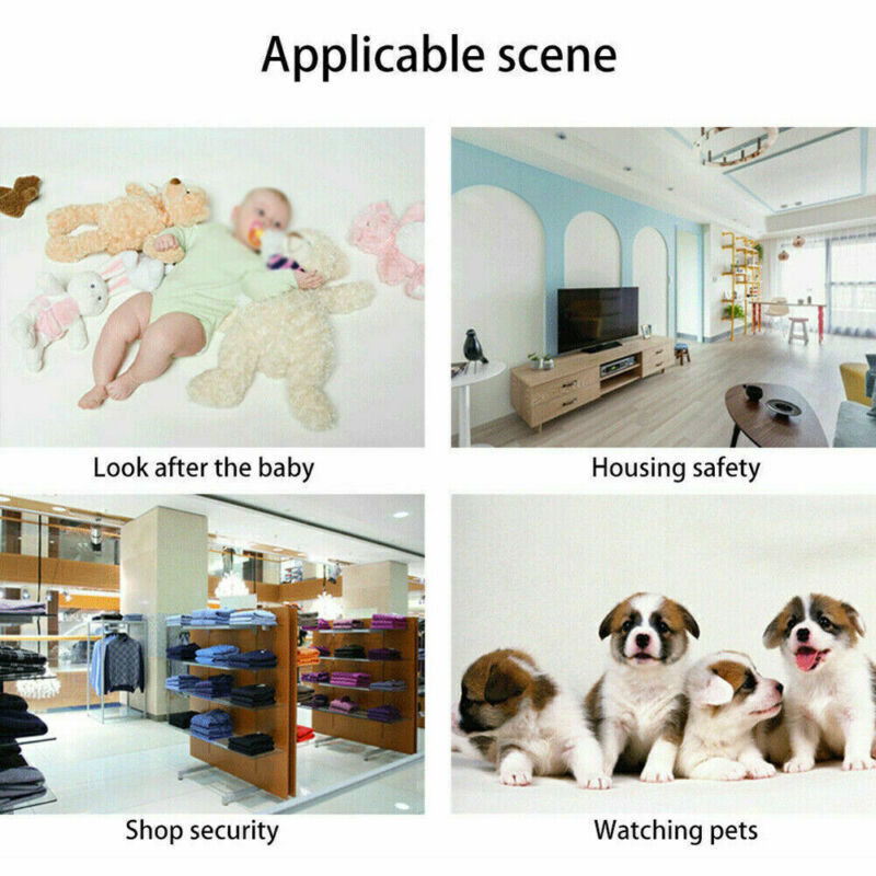 CCTV Camera WiFi 1080P Wireless IR Indoor Outdoor Security Night Vision Home CAM - 5 - CJ