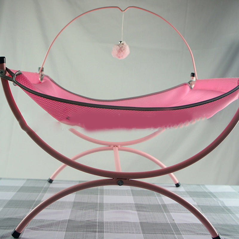 Four Seasons Universal Cat  Recliner Cat Bed - 0 - CJ - Sandwich cloth pink - 45 times 45 times 35 - CJMY111278603CX