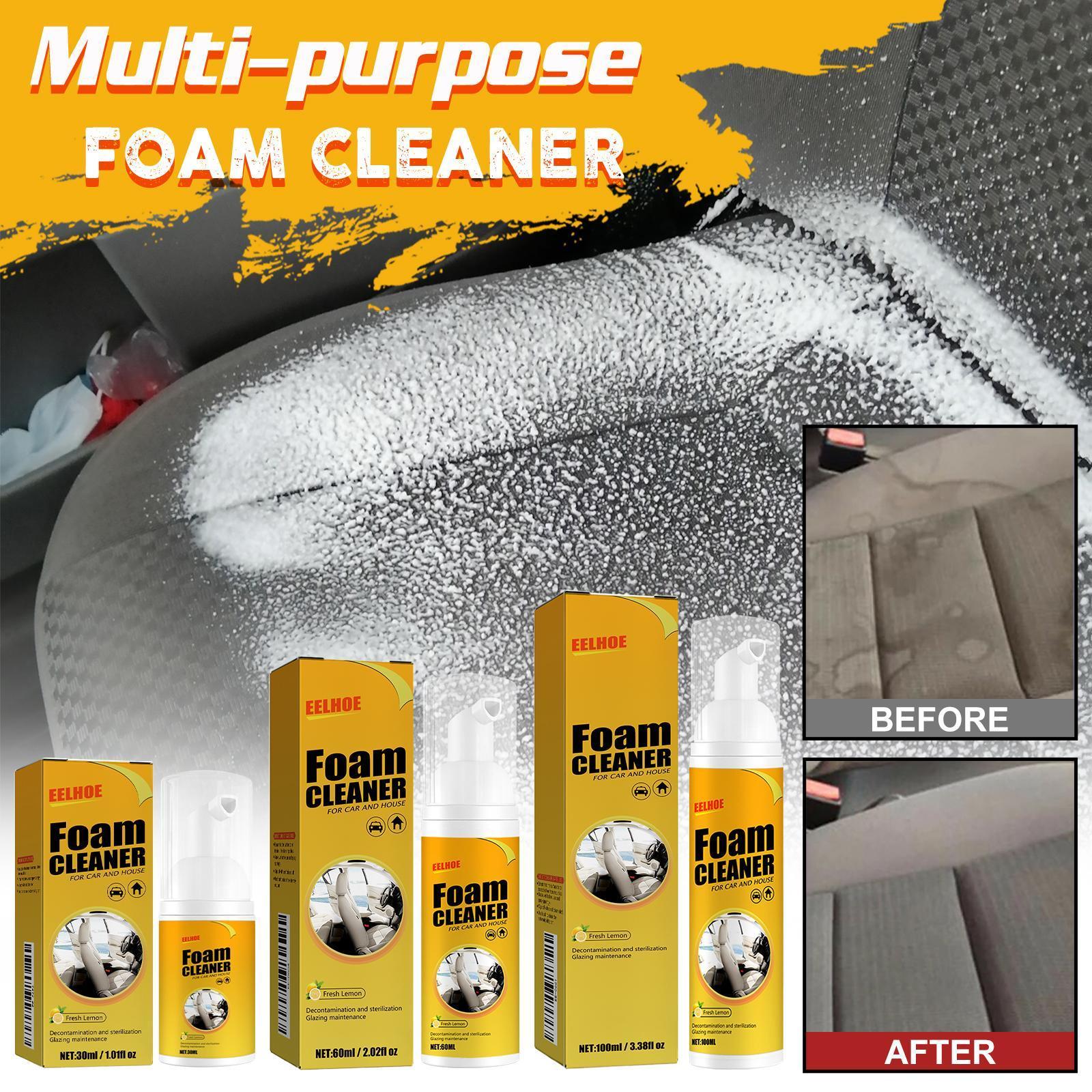 Yierhou Car Steering Wheel Foam Cleaner Leather Seat Cleaner Multi - purpose Interior Cleaner - 5 - CJ