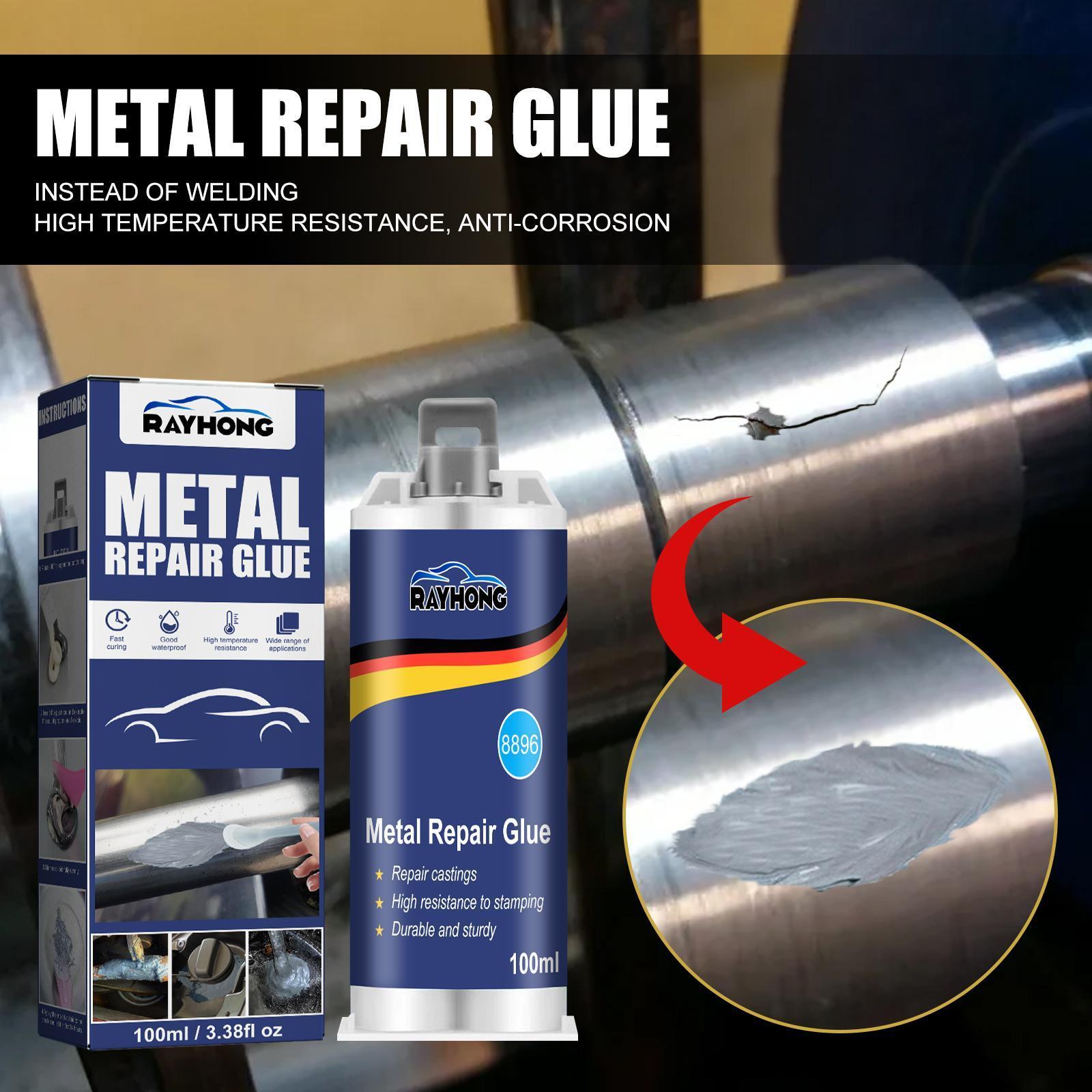 Ruihong Metal Casting Glue 100ml High Temperature Resistant Welding Glue Strong Electric Welding Glue For Metal Castings With Sand Holes, Porosity And Cracks - 5 - cjdropshipping