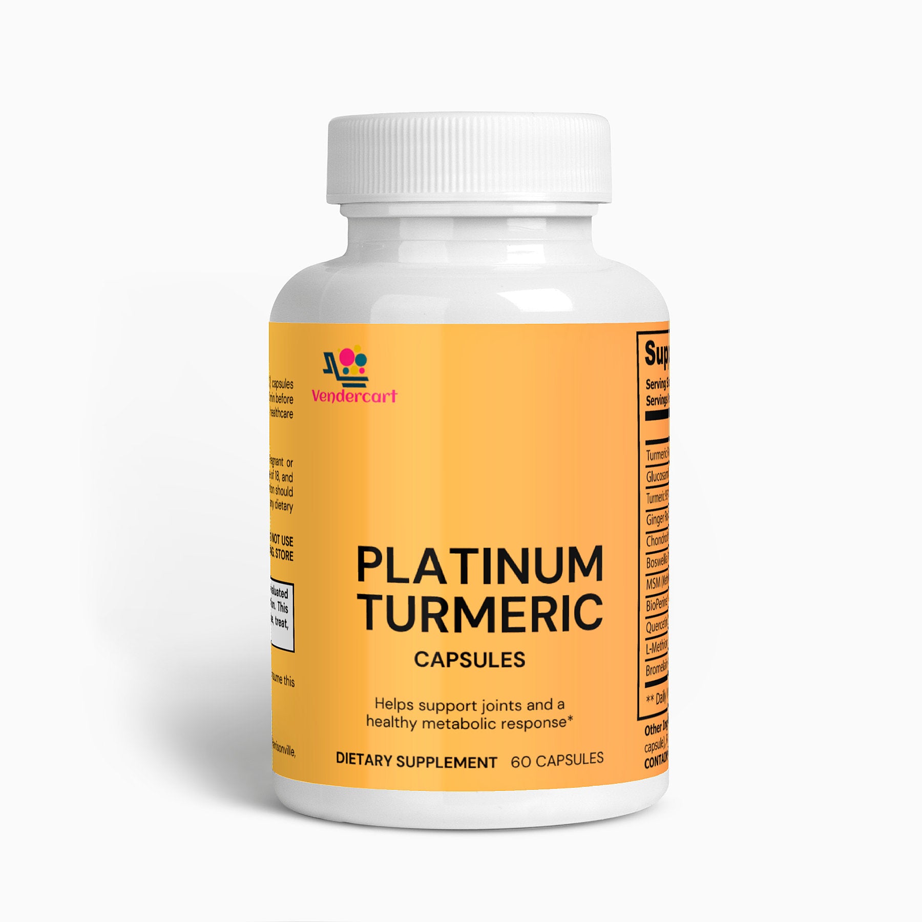 Platinum Turmeric Advanced Joint Support, Inflammation Relief, And Antioxidant Protection - 5 - CJ
