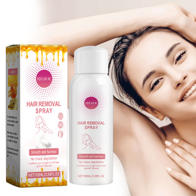 EELHOE Hair Removal Spray, Underarm Quick Hair Removal Gentle Pore Contraction Smooth Delicate Cleansing Spray - 5 - CJ