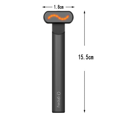 4 In 1 Portable Skin Care Vibration Massager Facial Rejuvenation Hand Held Equipment Face Beauty Eye LED Red Light Therapy Wand - 5 - CJ