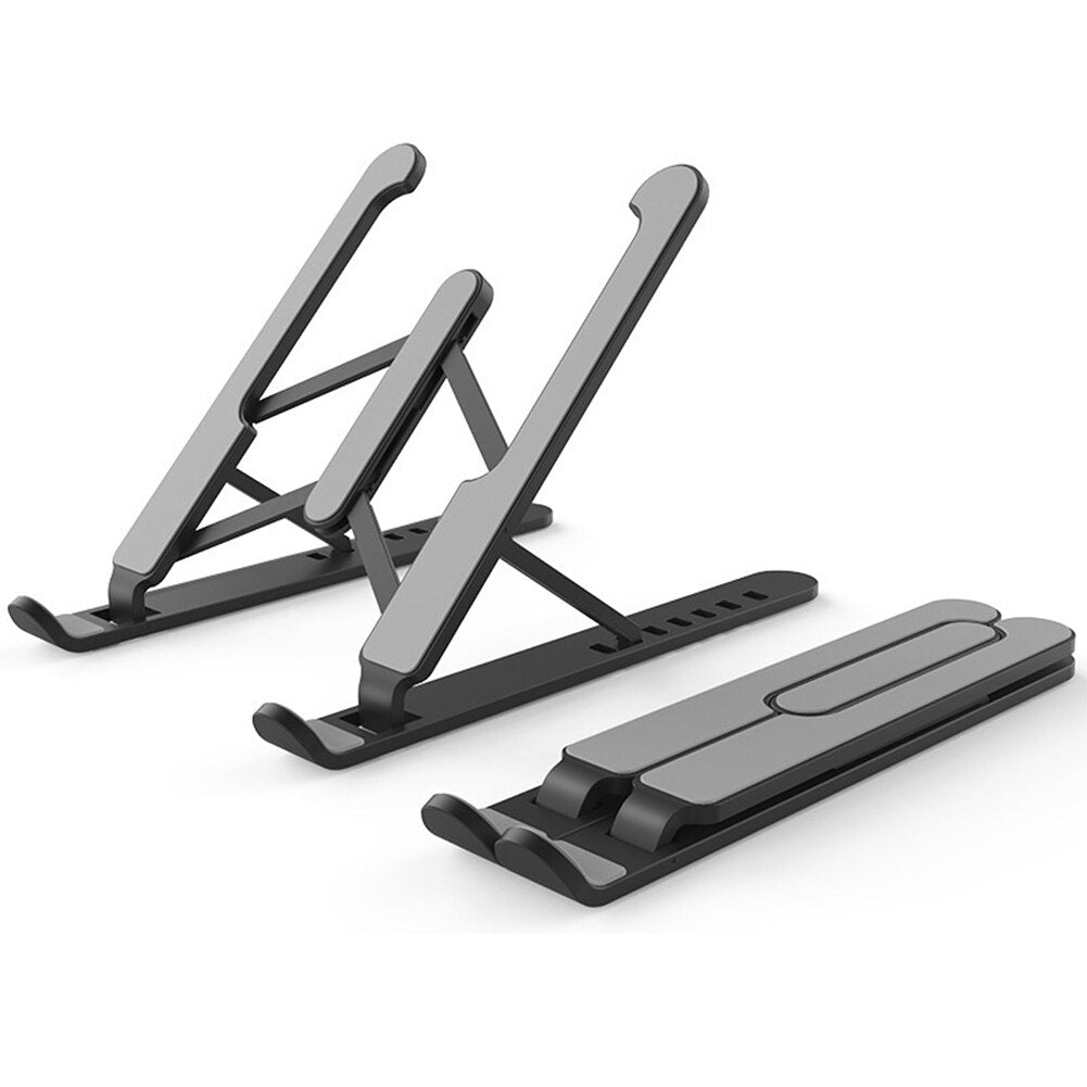 Adjustable Non - slip Laptop Stand Support Holder Base Riser 6 Gears Height Notebook Cooling Stand Portable For 11 - 17 Inch Tablet - 5 - CJ