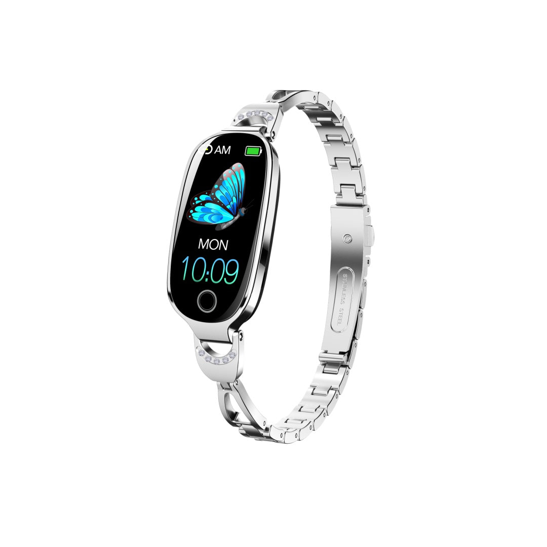 Smart Watch - Fitness Tracker And Menstrual Cycle Tracking, Heart Rate&Blood Pressure Monitoring, Sleep Tracking, Step Counter, Waterproof Smart Watch Compatible With IPhone&Android Phones - 5 - CJ