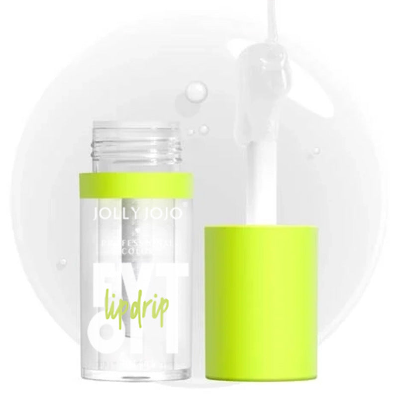 Fruit Flavor Transparent Lip Moisturizing Mirror Gloss - 0 - CJ - 01 Style - CJYD199091001AZ