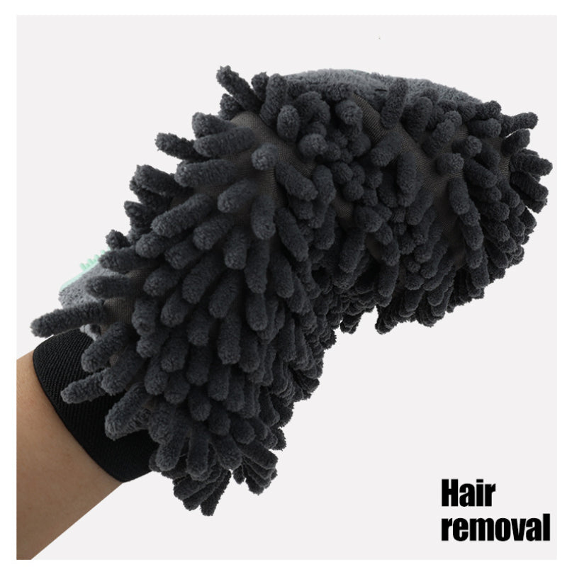 Pet Bathing Brush 2 - in - 1 Grooming Glove Elegant Dog Grooming Tool For Brushing, Massaging, And Drying Pet Grooming Kit For Dog Cat 2 - Sided Bathing Brush Cleaning Massage Glove - 5 - CJ