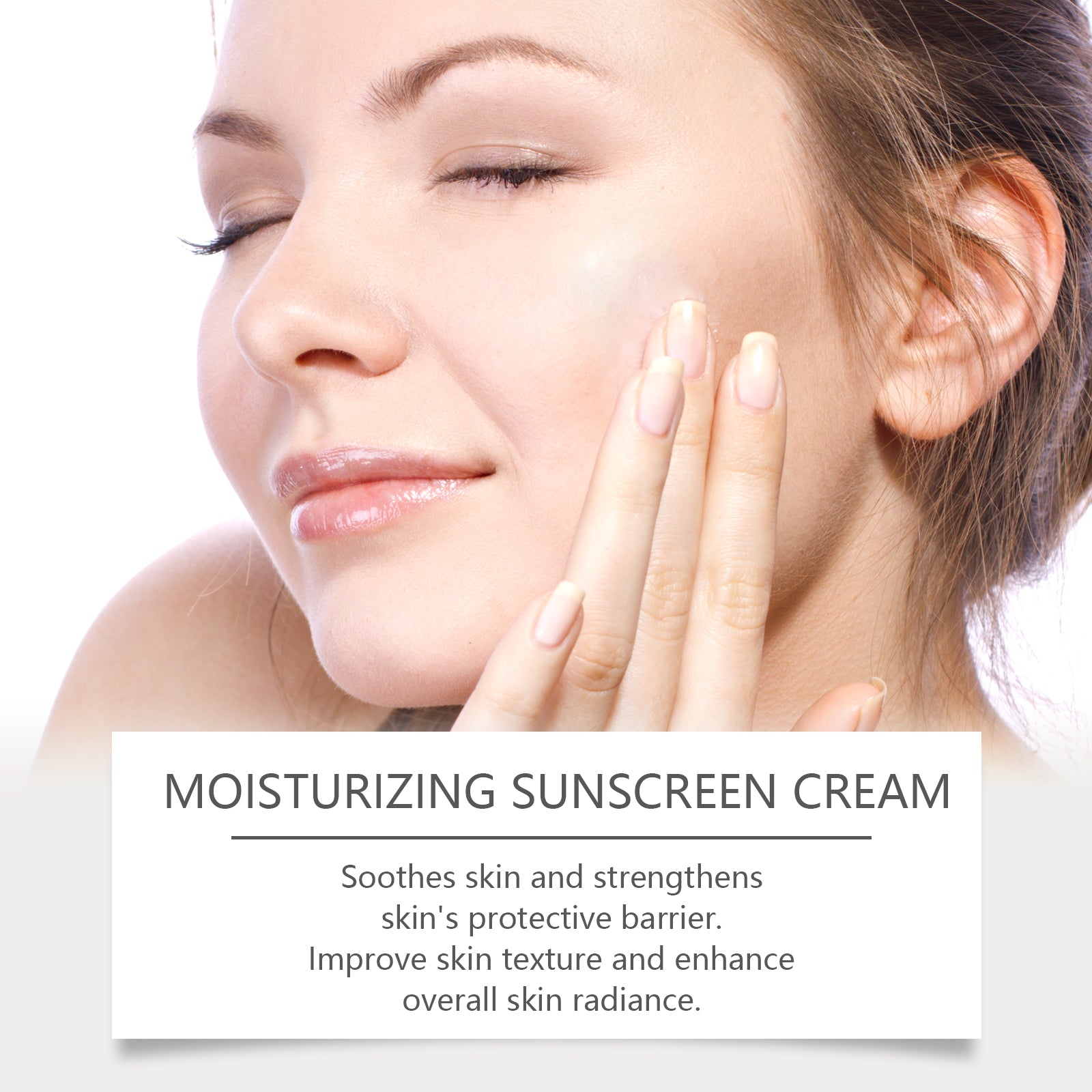 Hoygi Moisturizing Protective Cream, Summer Outdoor Uv Isolation Protection Refreshing Skin Moisturizing Protective Cream - 5 - CJ