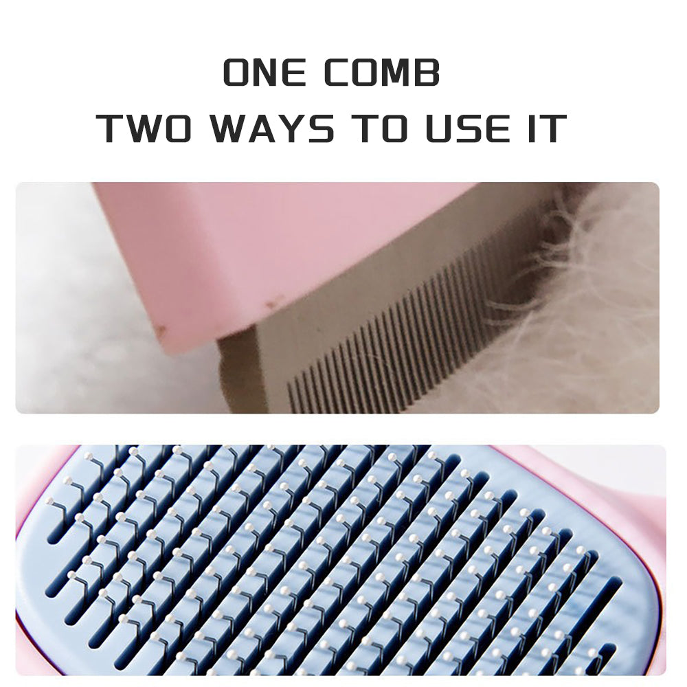 Pet Grooming Brush Dog Deshedding Brush For Large Dogs, Dematting Comb De - shedding Tool For Hair Cats, Pet Hair Grooming Brush Reduces Shedding, Great For Short To Long Hair Breeds - 5 - CJ