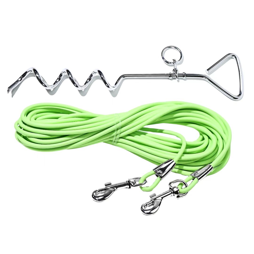 Ground Stake Fixed Dog Leash Allows Your Beloved Dog To Play More Freely - 5 - CJ