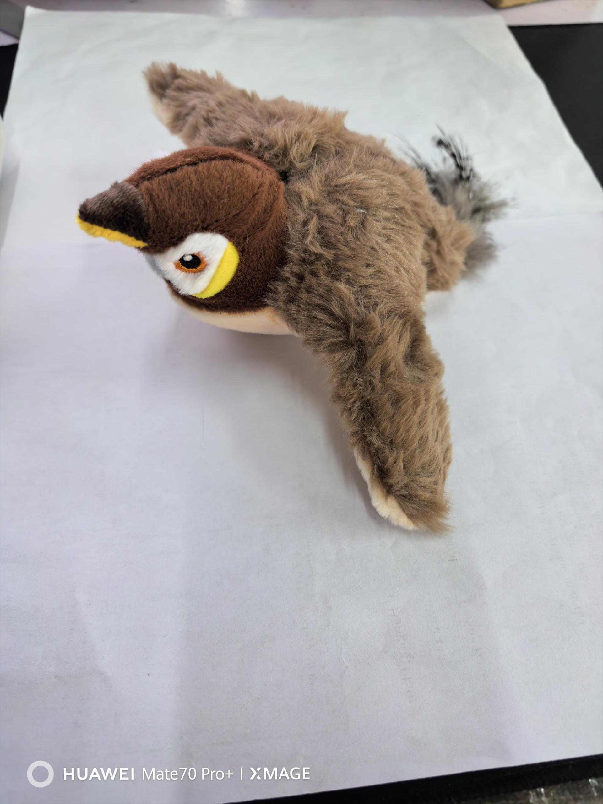 Pet Plush Toy Making Sound Electric Fish Jumping Winged Bird - 0 - CJ