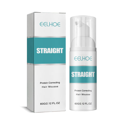 EELHOE Hair Straightening Mousse Smoothing Conditioner Smoothes Frizz And Split Ends Repairs Damaged Hair Leave - In Treatment Cream - 5 - CJ