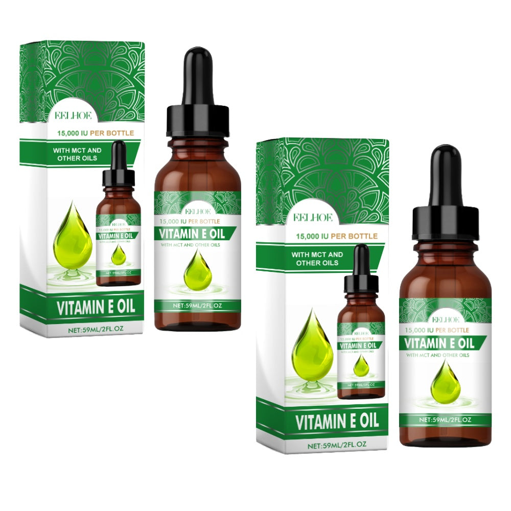 EELHOE Vitamin E Oil Repair Perm Damage Dry Frizz Moisturizing Skin Care Multi - Active Essential Oil - 5 - CJ