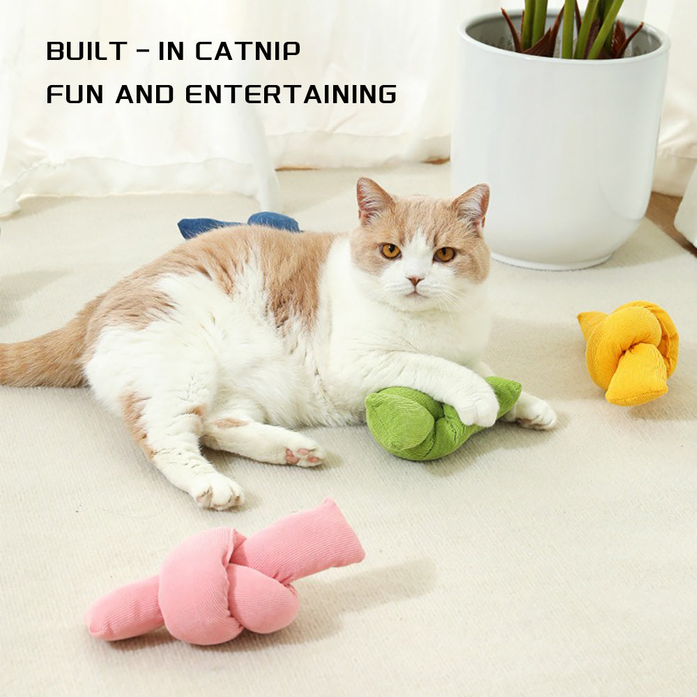 Dog Rope Toys Knots Chew Rope Toy Dog Pull Rope Natural Cotton Rope Dog Toys - Premium White Knot Dog Rope Toy - Interactive Dog Tug Toy - 5 - CJ
